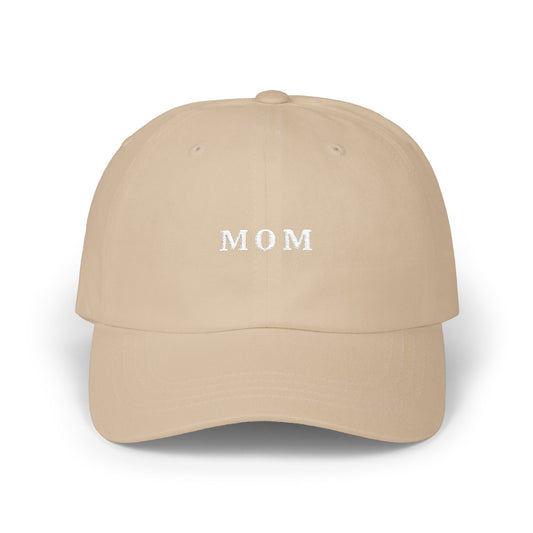 Embroidered Mom Classic Dad Cap