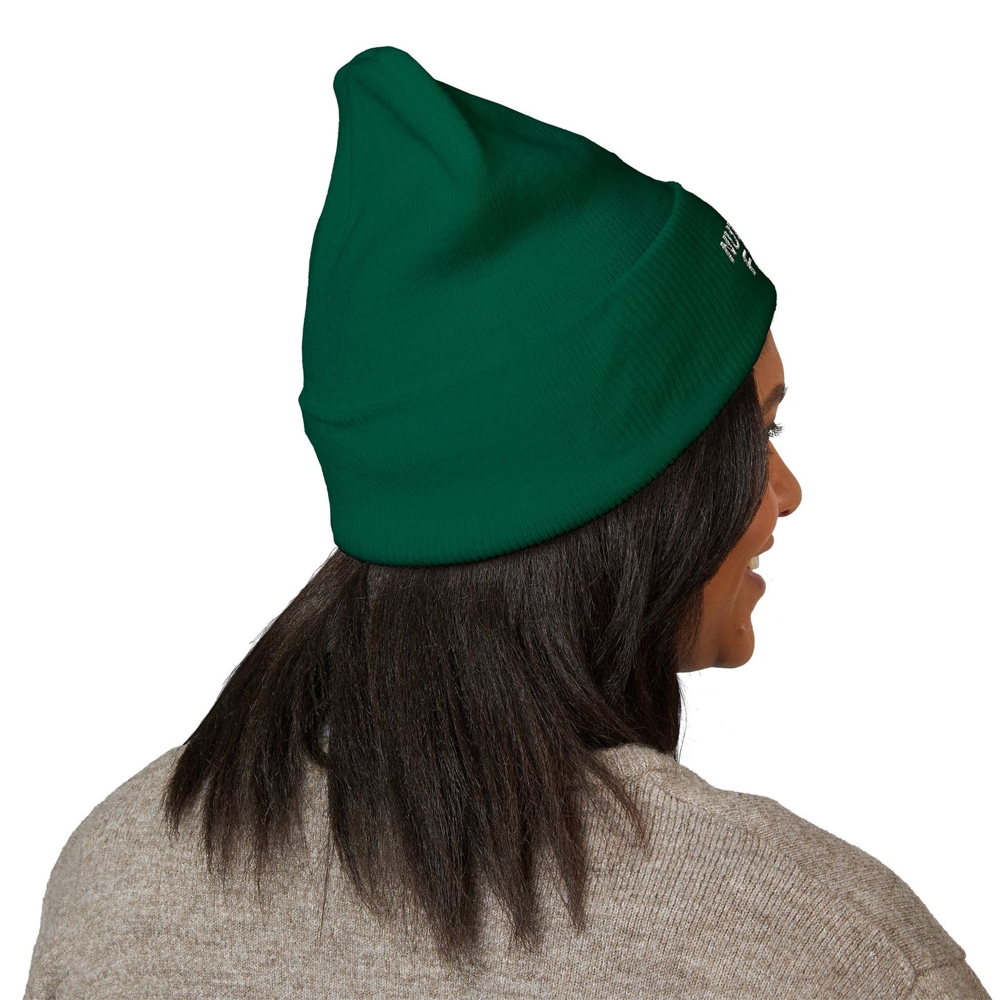 The Nurse Face Embroidered Classic Cuffed Beanie
