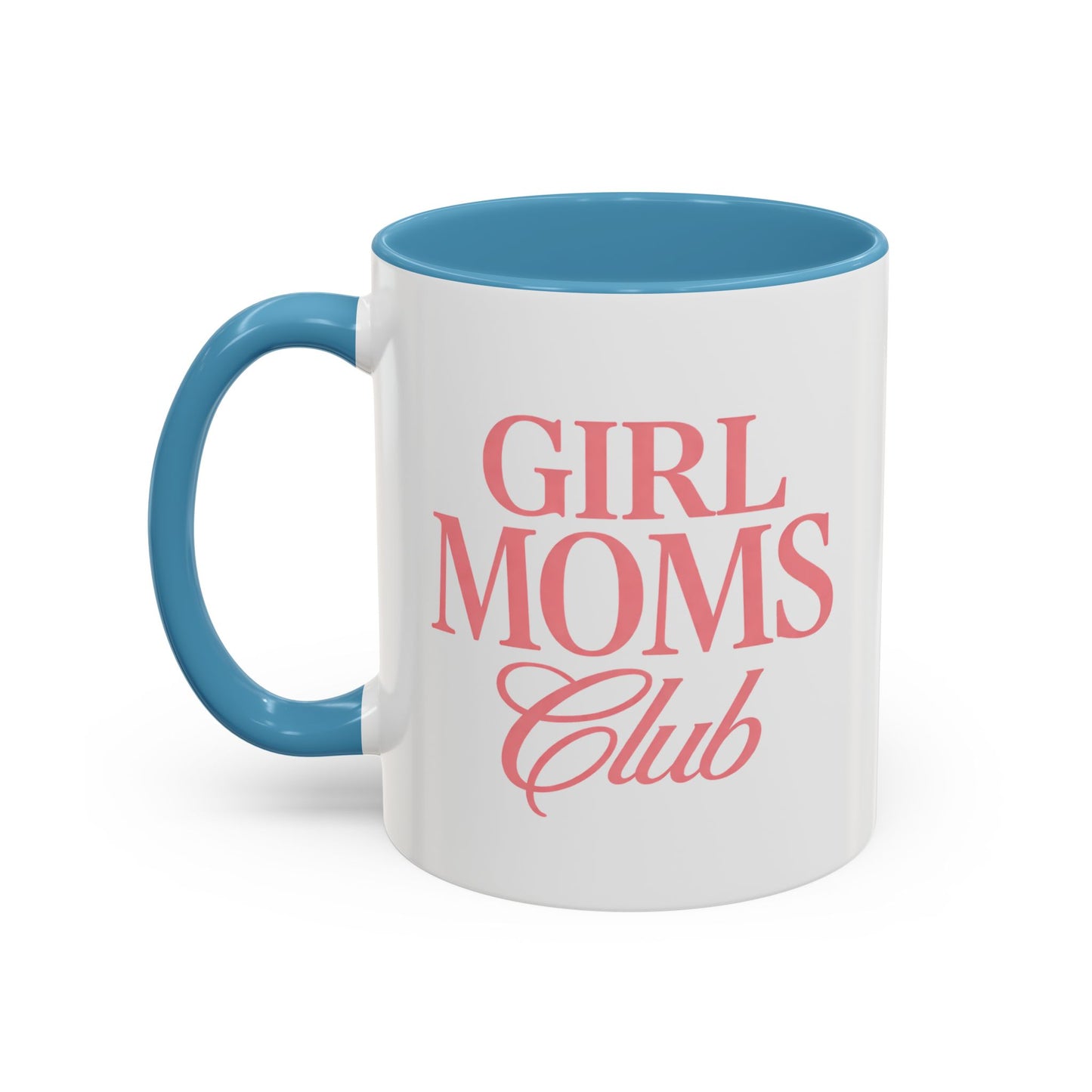 Girl Moms Club Accent Coffee Mug — 11/15oz