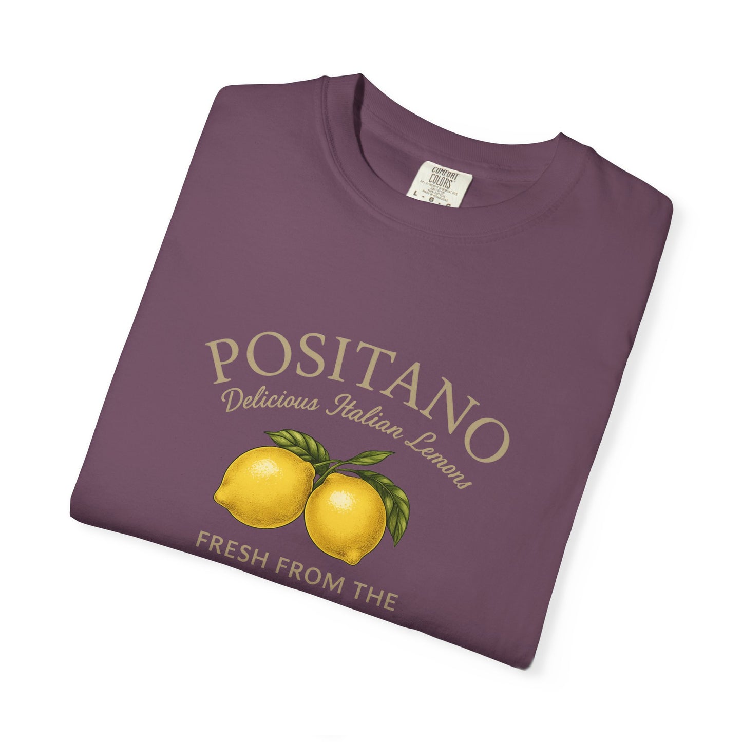 Postiano Italian Lemons Oversized T-shirt