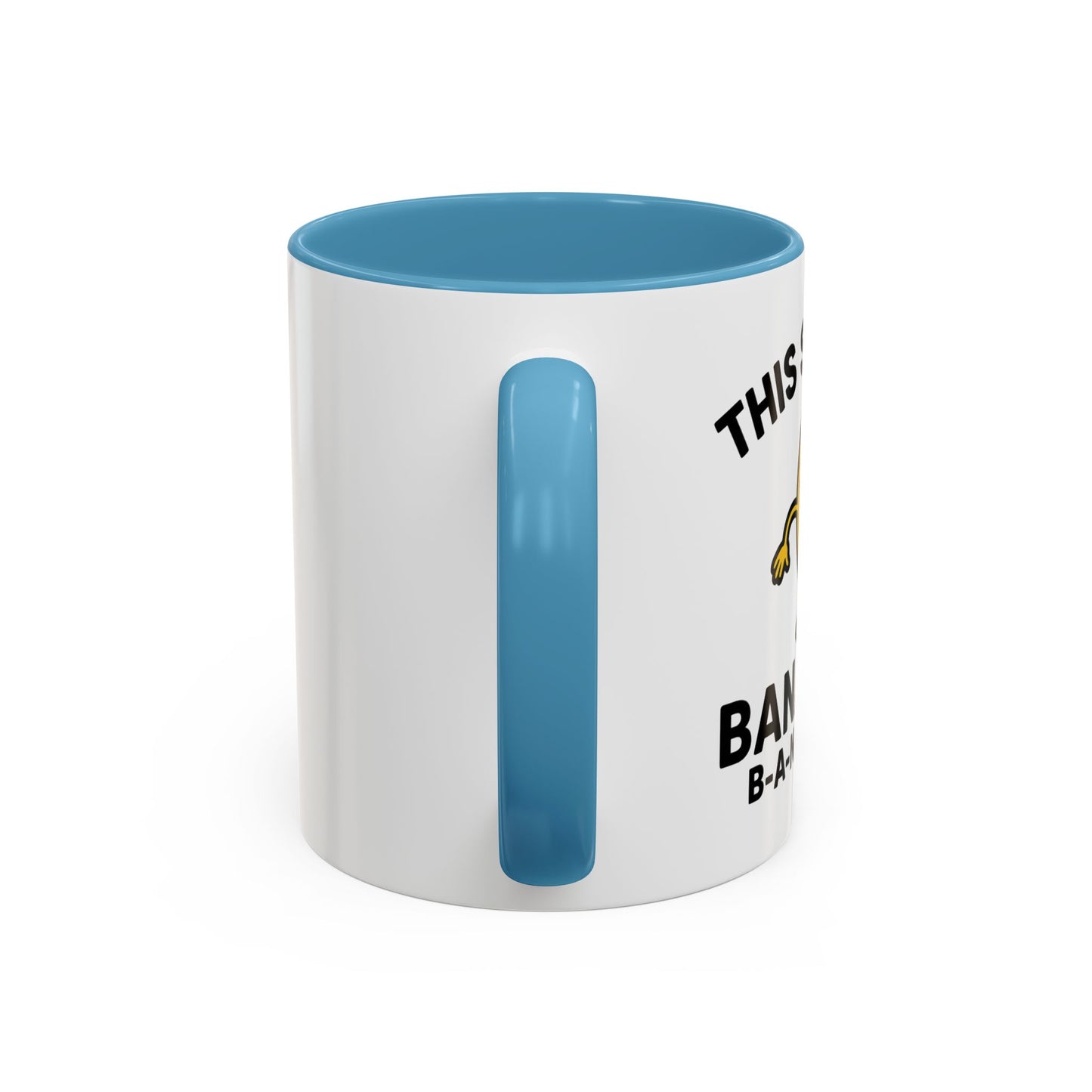 This Shift is Bananas Dancing Accent Mug (11, 15 oz)