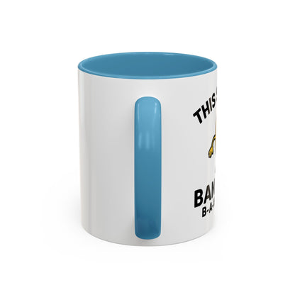 This Shift is Bananas Dancing Accent Mug (11, 15 oz)