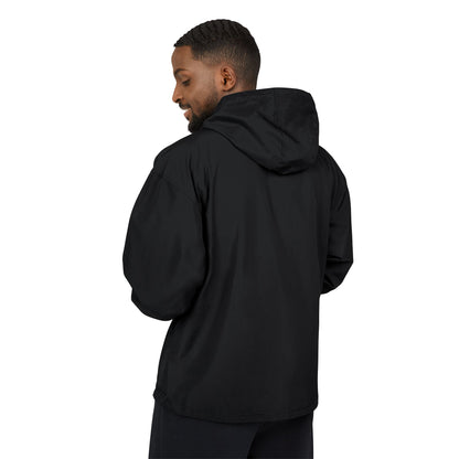 Jhora California Personalized Embroidered Packable Anorak Windbreaker Jacket