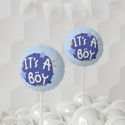 It's a Boy Star Gender Reveal 11" Balloon