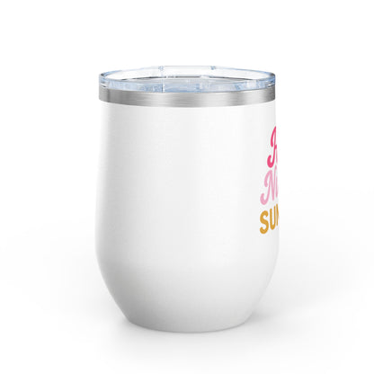 Hot Nurse Summer Wine Tumbler (12 oz)