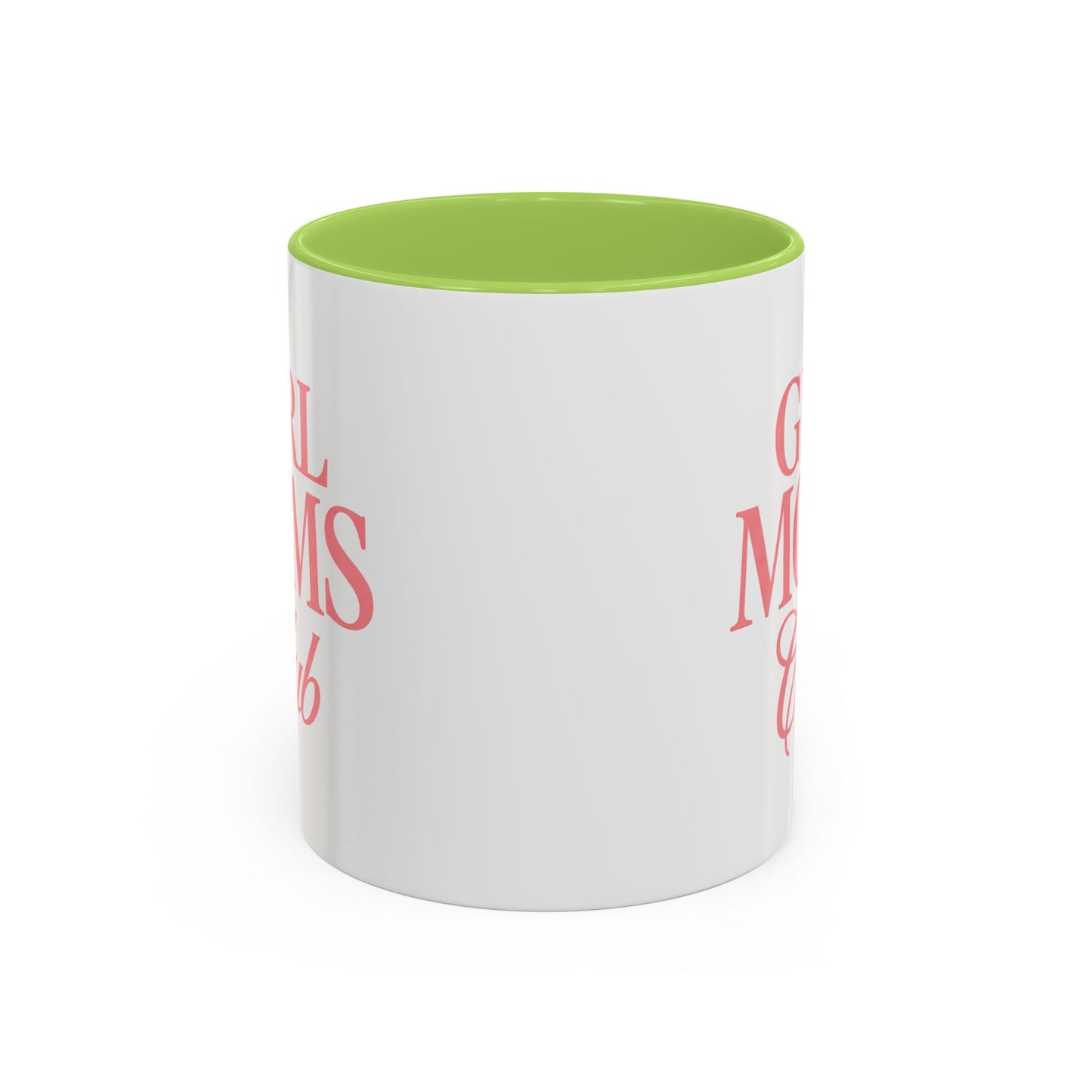 Girl Moms Club Accent Coffee Mug — 11/15oz