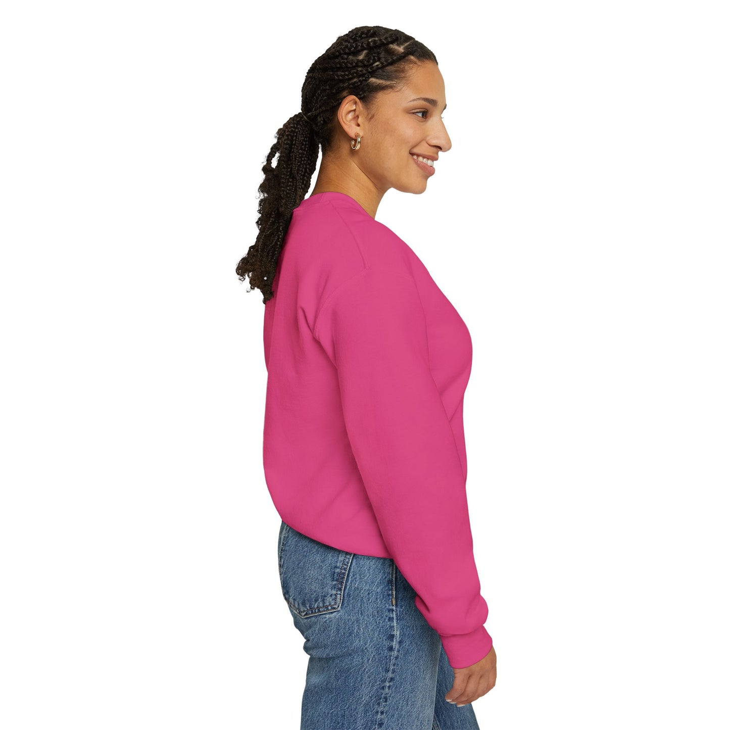Boy Mom Retro Embroidered Crewneck Sweatshirt