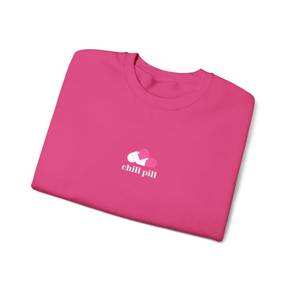 Chill Pill Embroidered Crewneck Sweatshirt