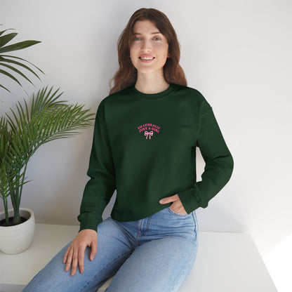 I'm Literally Just a Girl Embroidered Crewneck Sweatshirt