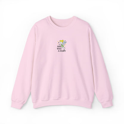 She Was a Fairy Embroidered Crewneck Sweatshirt