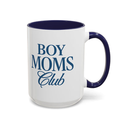 Boy Moms Club Accent Coffee Mug – 11/15oz