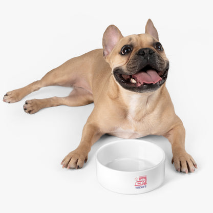 Pink Treats Pet Bowl
