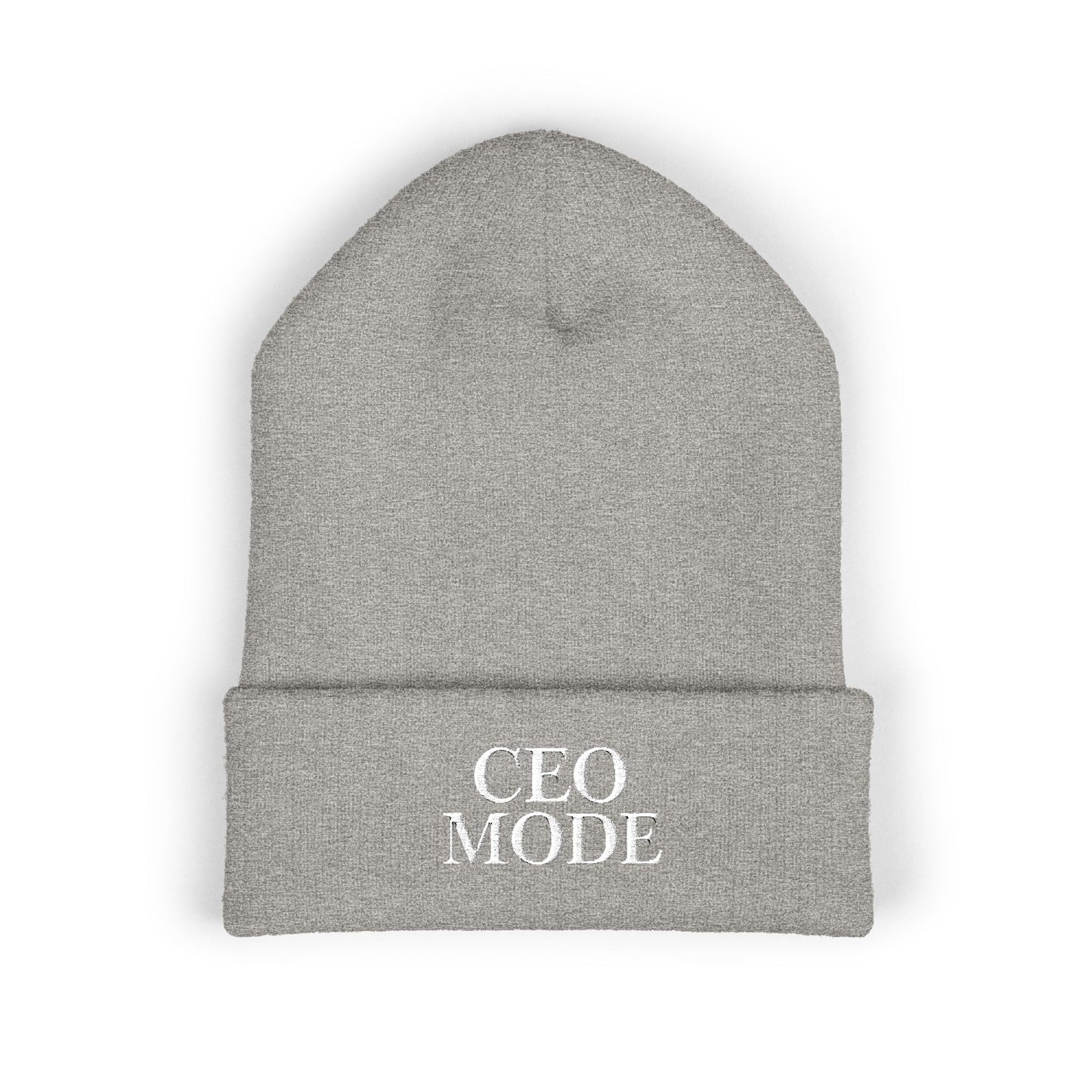 CEO Mode Embroidered Classic Cuffed Beanie