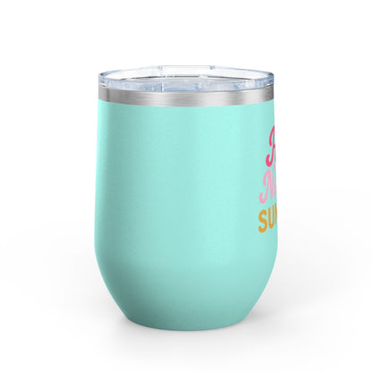 Hot Nurse Summer Wine Tumbler (12 oz)