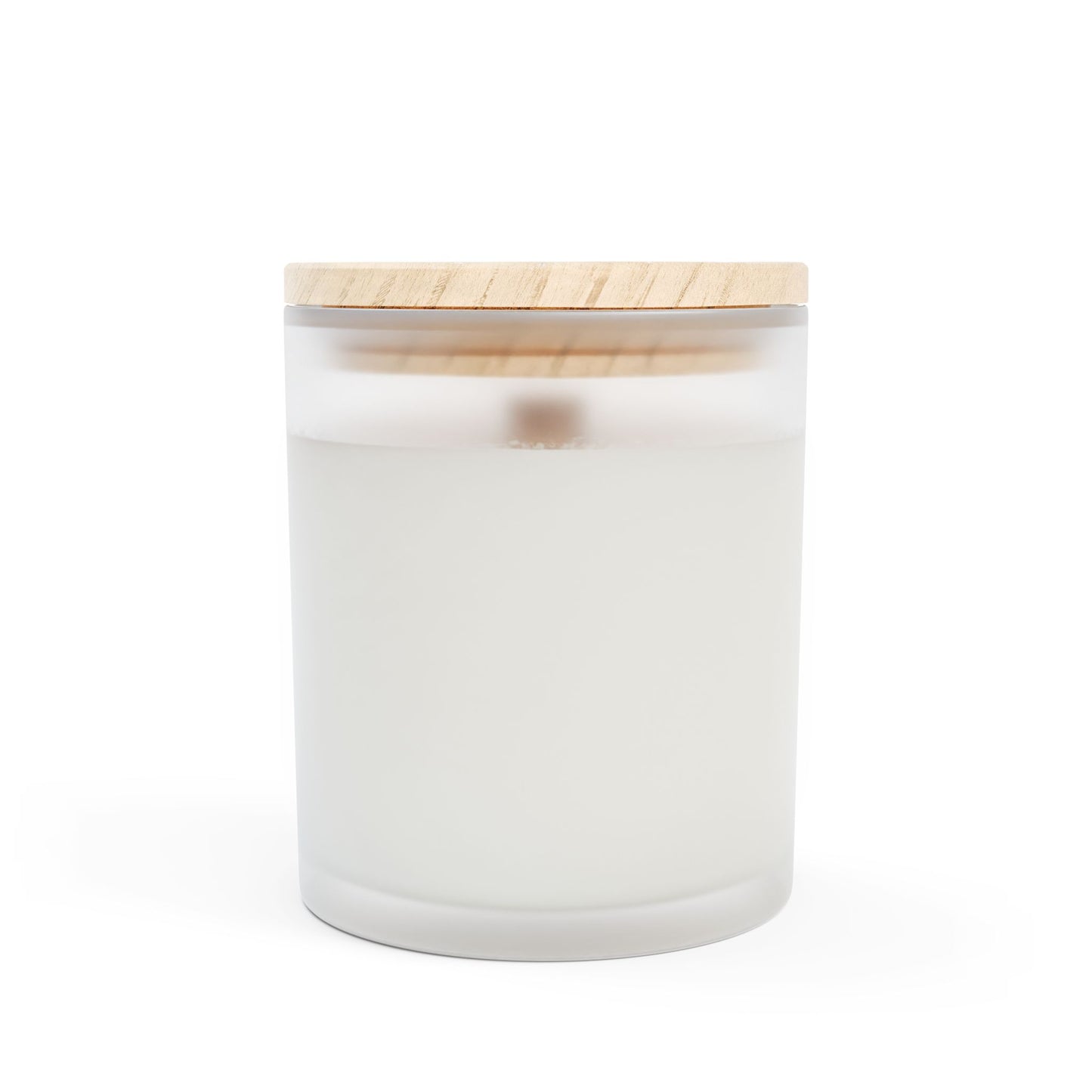 Light for Girl Therapy Frosted Glass Woodwick Candle
