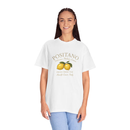 Postiano Italian Lemons Oversized T-shirt