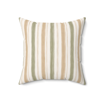 Sage Harbor Stripe Throw Pillow