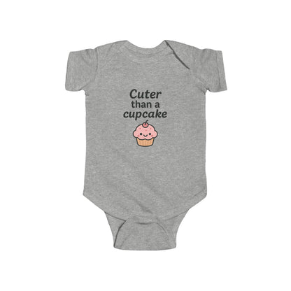 Cuter Than a Cupcake Infant Baby Bodysuit