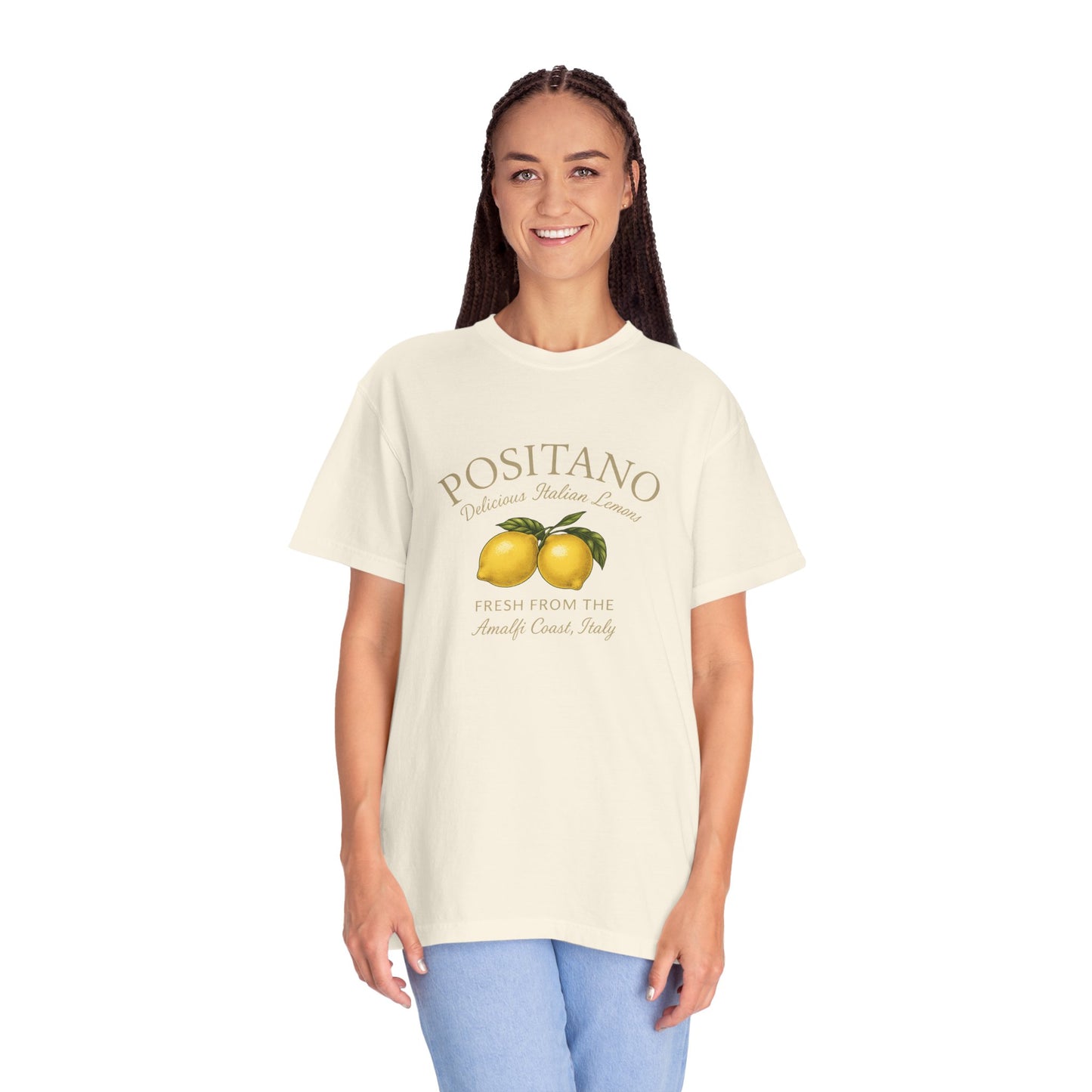 Postiano Italian Lemons Oversized T-shirt