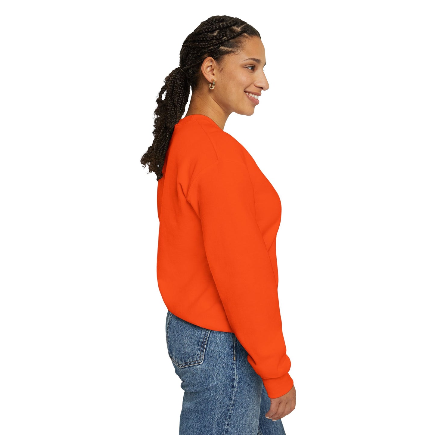 Boy Mom Retro Embroidered Crewneck Sweatshirt