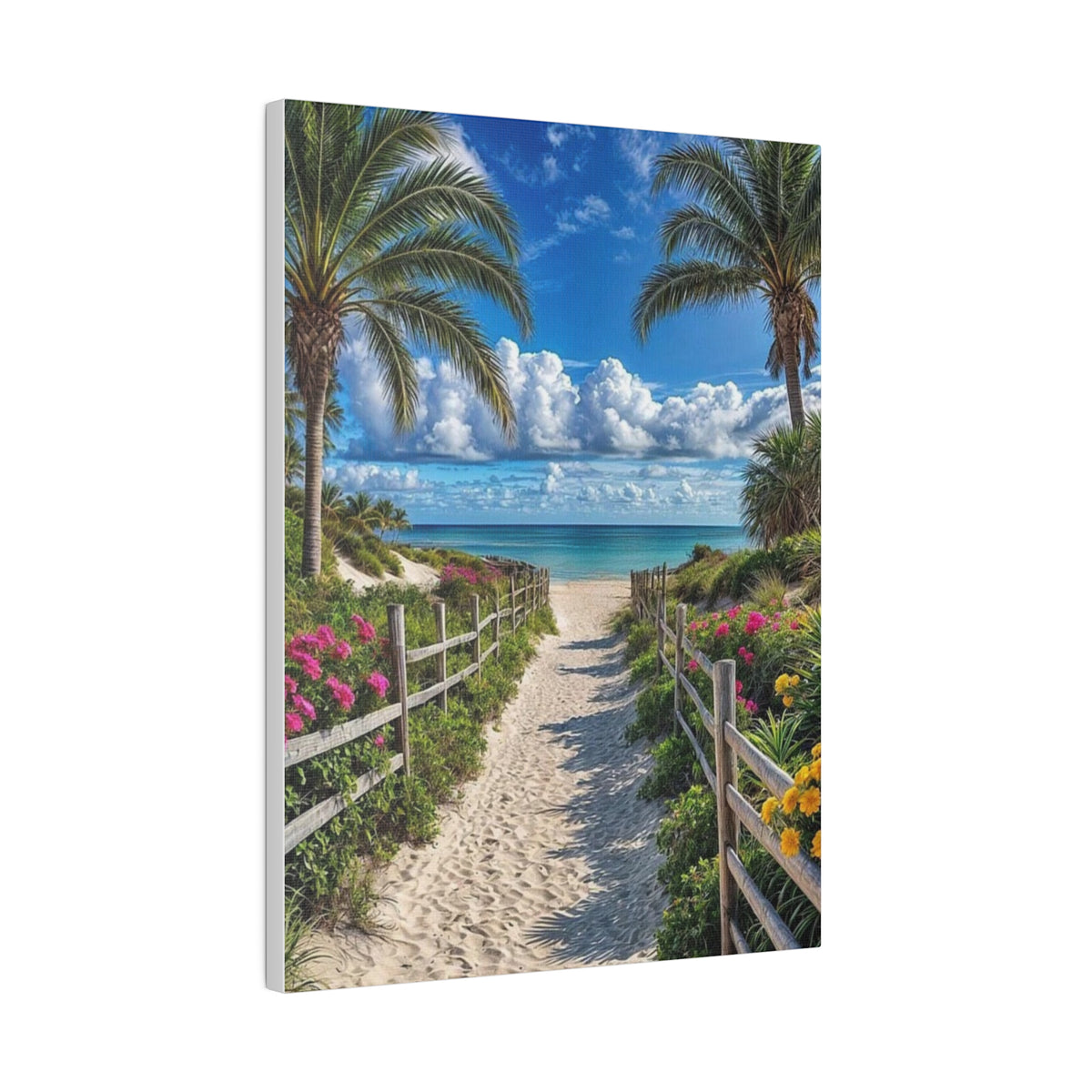 Paradise Found Matte Canvas, Stretched