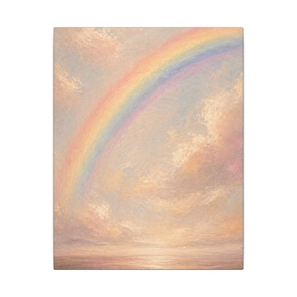 Rainbow Horizon Canvas Print — Matte Stretched Canvas