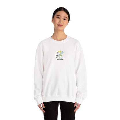 She Was a Fairy Embroidered Crewneck Sweatshirt