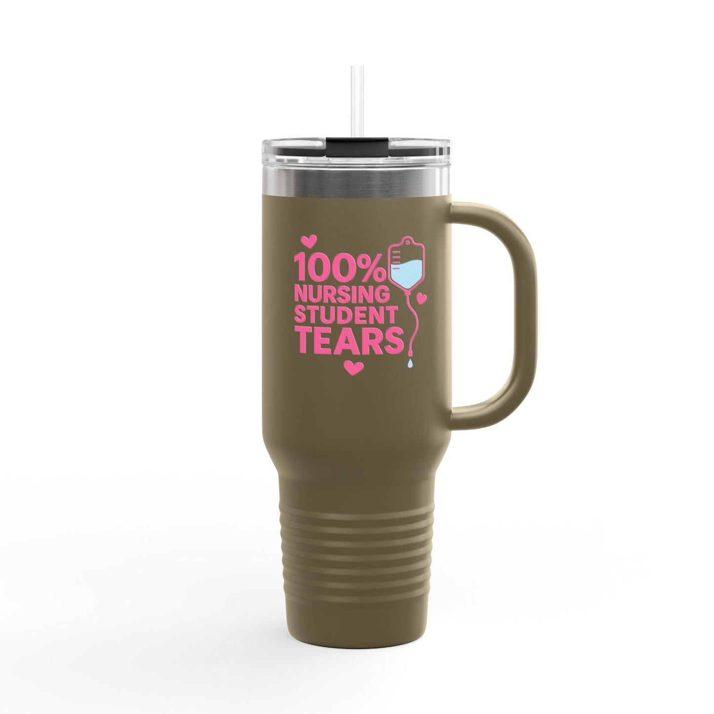 Nursing Student Tears Insulated Travel Mug, 40oz