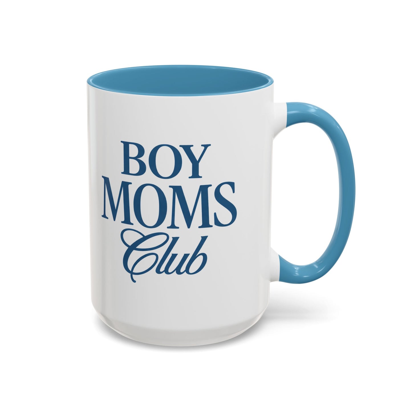 Boy Moms Club Accent Coffee Mug – 11/15oz