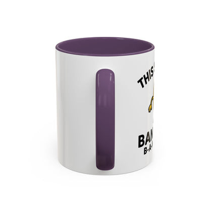 This Shift is Bananas Dancing Accent Mug (11, 15 oz)