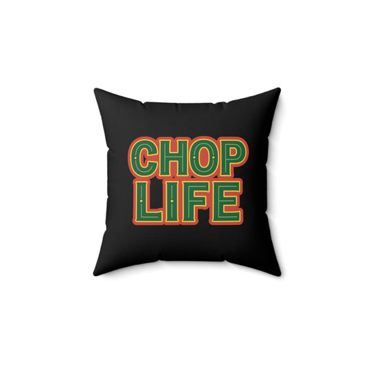 Chop Life Spun Polyester Pillow