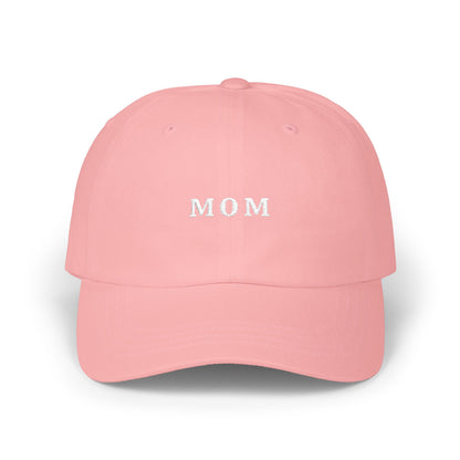 Embroidered Mom Classic Dad Cap