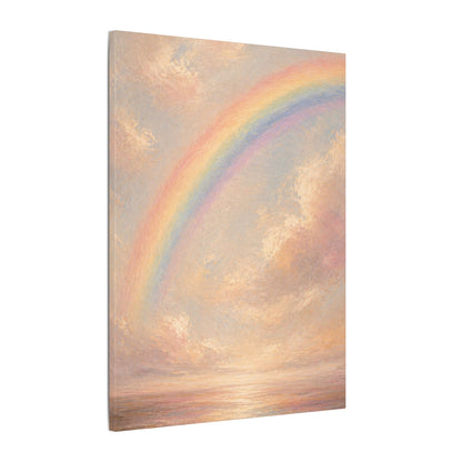 Rainbow Horizon Canvas Print — Matte Stretched Canvas