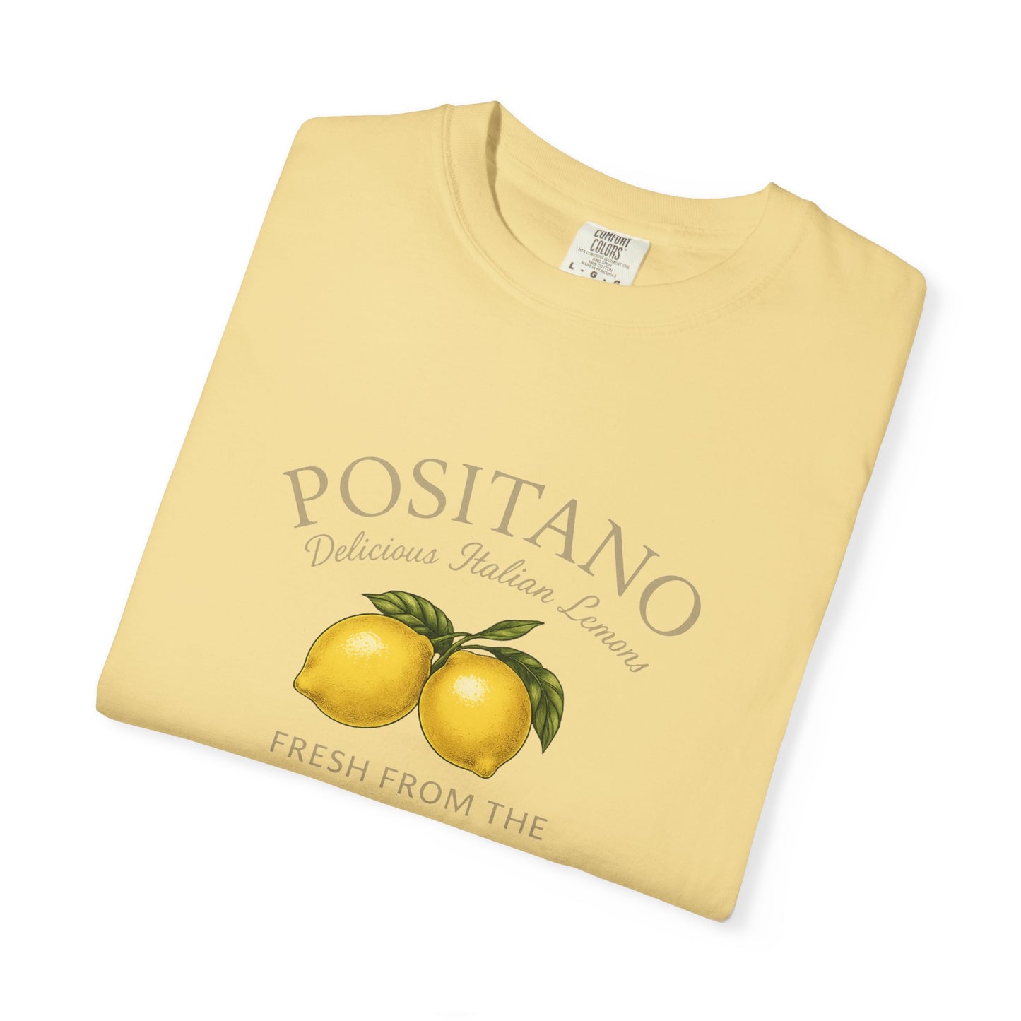 Postiano Italian Lemons Oversized T-shirt