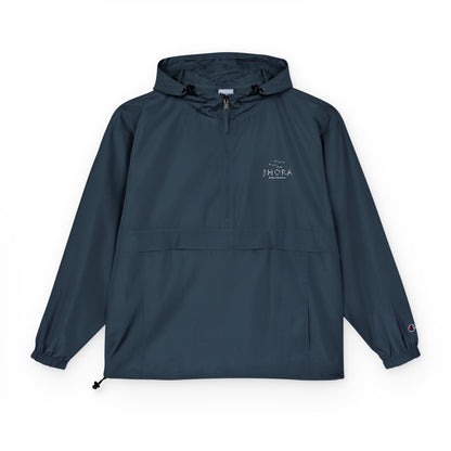 Jhora California Personalized Embroidered Packable Anorak Windbreaker Jacket