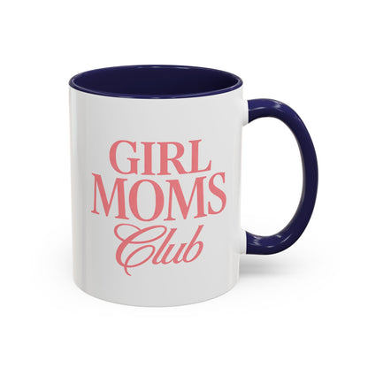 Girl Moms Club Accent Coffee Mug — 11/15oz