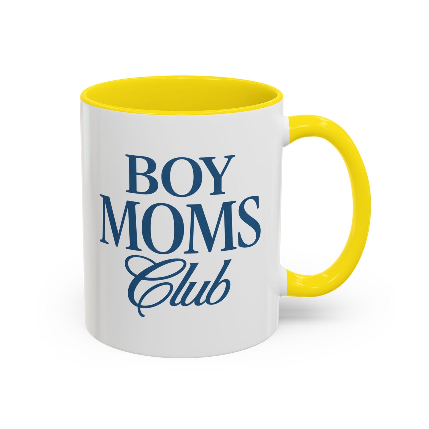 Boy Moms Club Accent Coffee Mug – 11/15oz