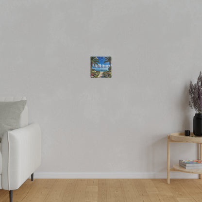 Paradise Found Matte Canvas, Stretched