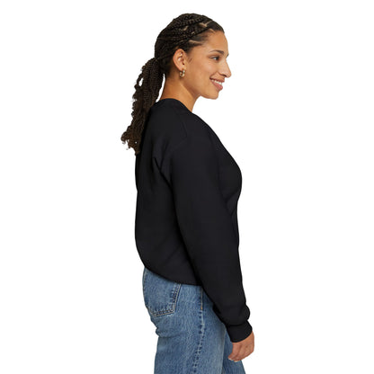 Face Card Never Declines Embroidered Crewneck Sweatshirt
