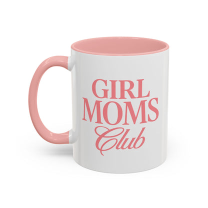 Girl Moms Club Accent Coffee Mug — 11/15oz