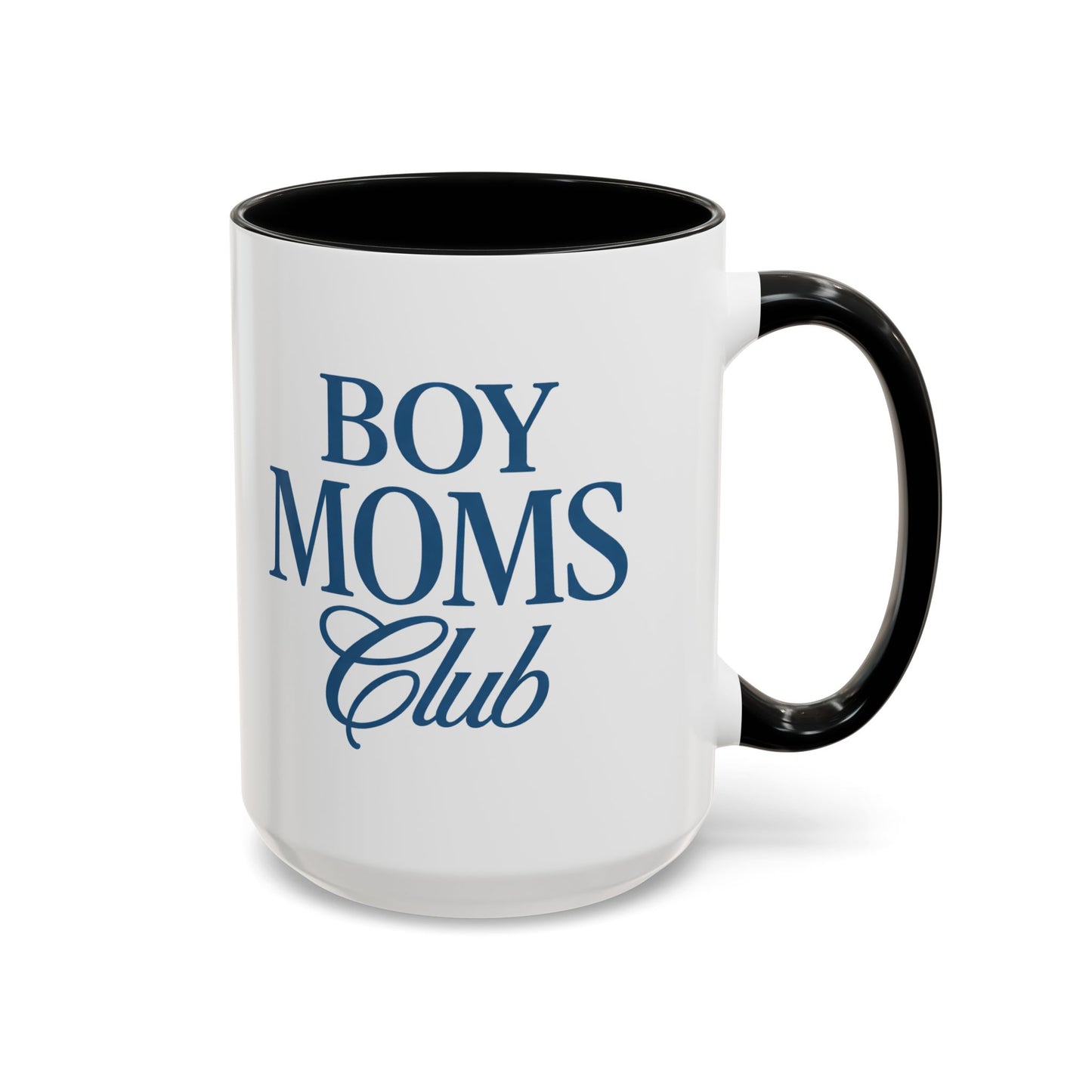Boy Moms Club Accent Coffee Mug – 11/15oz