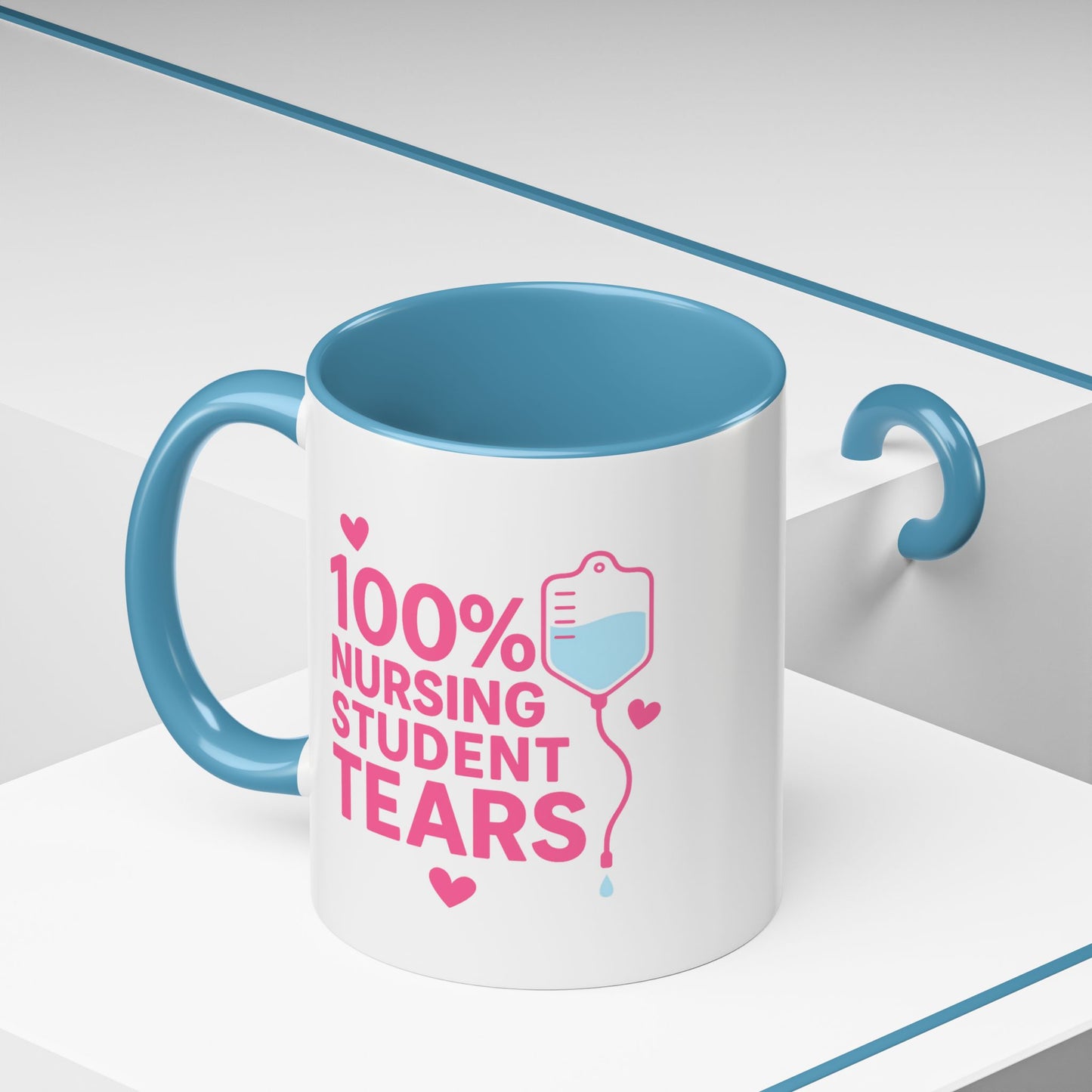 Nursing Student Tears Accent Mug