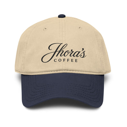 Jhora's Coffee Embroidered Baseball Cap