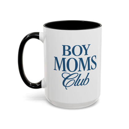 Boy Moms Club Accent Coffee Mug – 11/15oz