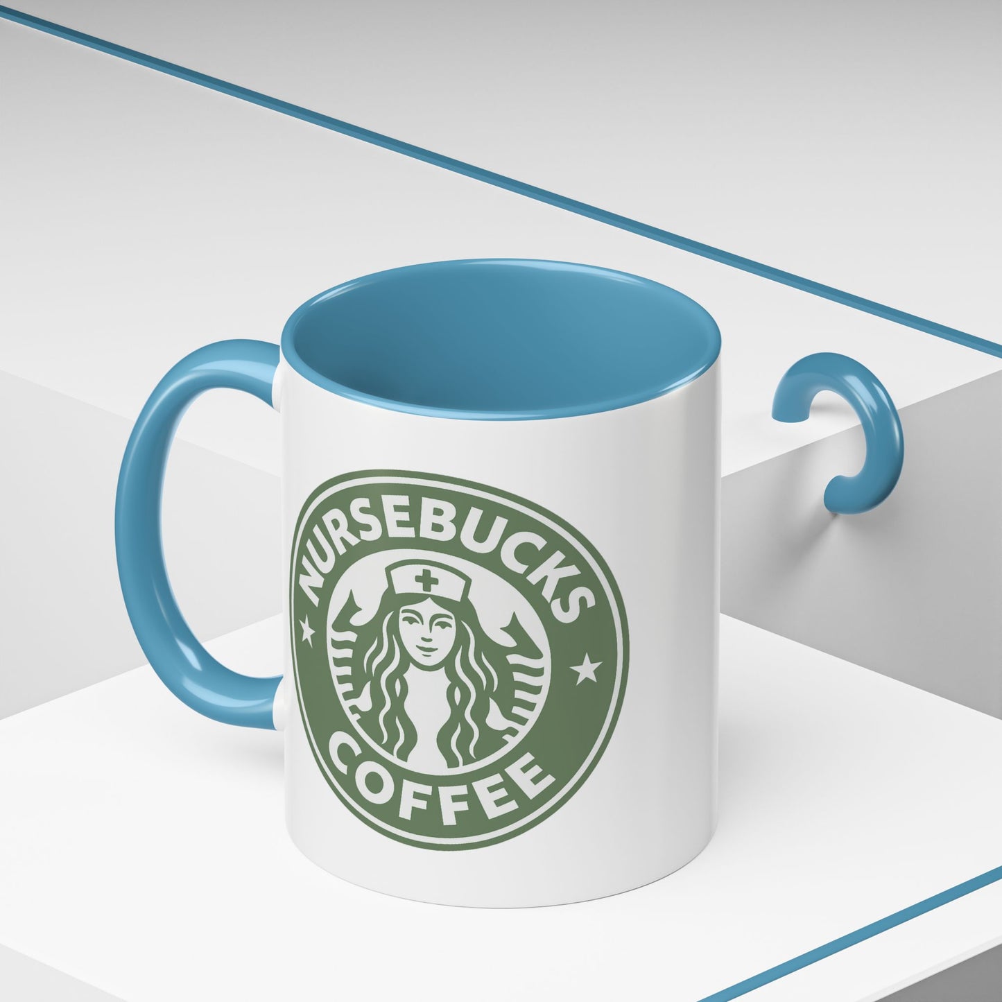 Nursebucks Coffee Accent Mug (11, 15 oz)