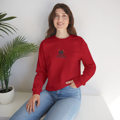 Capture Everything Embroidered Crewneck Sweatshirt