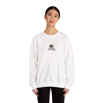 Capture Everything Embroidered Crewneck Sweatshirt