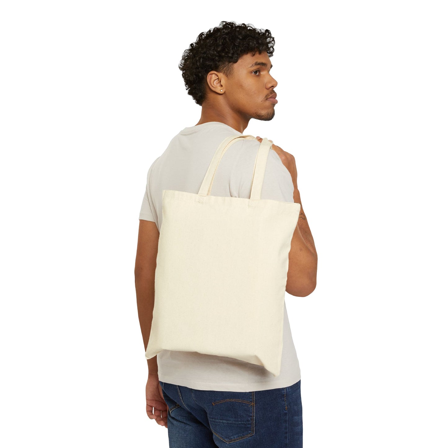 Naija to the World 100% Cotton Canvas Tote Bag