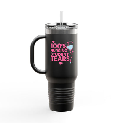 Nursing Student Tears Insulated Travel Mug, 40oz