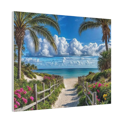 Paradise Found Matte Canvas, Stretched